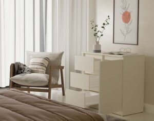 Komoda Malwa 1D3S KASZMIR BEŻ - obrazek 5