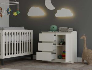 Komoda Malwa 1D3S KASZMIR BEŻ - obrazek 3