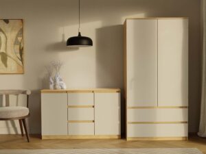 Komoda Malwa 2D3S DĄB ARTISAN KASZMIR BEŻ - obrazek 7