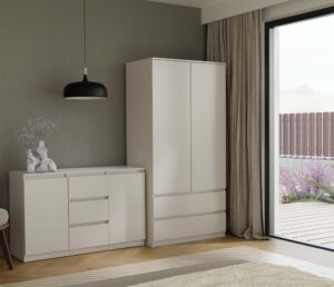 Komoda Malwa 2D3S KASZMIR BEŻ - obrazek 7