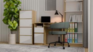 Komoda ALMA Front BIEL Korpus DĄB ARTISAN - obrazek 4