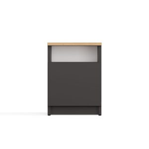 Szafka nocna GALAX 30/1D ANTRACYT ARTISAN - obrazek 7