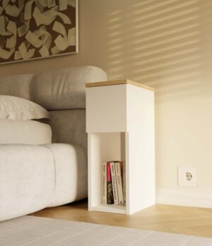 Szafka nocna GALAX 20/1S BIEL-ARTISAN - obrazek 2