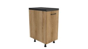 MEBLE KUCHENNE ZESTAW VARIO 240X180CM Z4 CZARNY/EVOKE BLAT DISTRICT BEZ AGD - obrazek 2