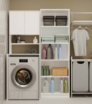 Słupek łazienkowy Pola MULTI BIAŁY - obrazek 2