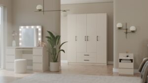 Szafa Romana 160X205 KASZMIR BEŻ - obrazek 4