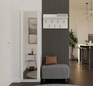 Szafa Malwa SD-50 z Lustrem BIAŁY - obrazek 4