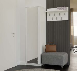 Szafa Malwa SD-50 z Lustrem BIAŁY - obrazek 7