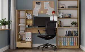 Zestaw Biurko + Regał COSMO DĄB ARTISAN - obrazek 6