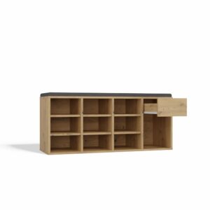 Szafka Na Obuwie Buty Otwarta TALLIN DĄB ARTISAN Do Przedpokoju - obrazek 7