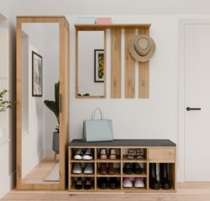 Szafka Na Obuwie Buty Otwarta TALLIN DĄB ARTISAN Do Przedpokoju - obrazek 4